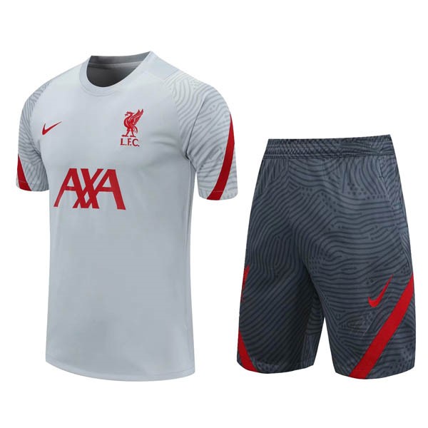 Entrenamiento Liverpool Conjunto Completo 2020-21 Gris